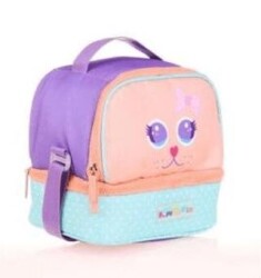 Kaukko Kids Beslenme Çantası Cute Face Cat L7142 - Kaukko