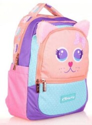 Kaukko Kids Sırt Çantası Cute Face Cat L5142 - Kaukko