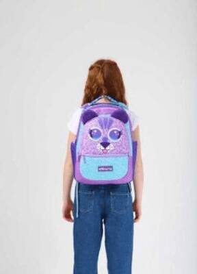 Kaukko Kids Sırt Çantası Cute Face Tiger L5144 - 1
