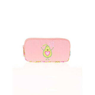 Kaukko Kids&Love 3 Bölmeli Ayna - Taş Avocad Kalem Çantası L8096 - 1