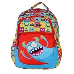 Kaukko Kids&Love Design Cute Monsters Sırt Çantası - Kaukko