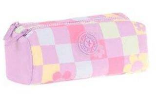 Kaukko Nature Soft Dual Kalem Çantası Lılac Flowe K2697 - 1