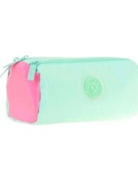 Kaukko Quıck 3 Bölmeli Kalem Çantası Mınt K2701 - Kaukko