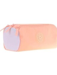 Kaukko Quıck 3 Bölmeli Kalem Çantası Salmon K2703 - Kaukko