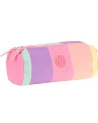 Kaukko Rainbow Dual Kalem Çantası Lıne Pınk K2713 - Kaukko