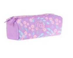 Kaukko Soft Floral Dual Kalem Çantası Lılac Flowe K2704 - Kaukko