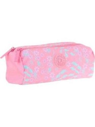 Kaukko Soft Floral Dual Kalem Çantası Pınk Flower K2705 - Kaukko