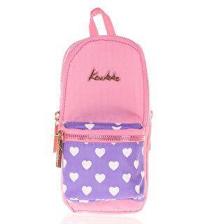 Kaukko Soft Floral Junior Bag Kalem Çantası Rose K2439 - 1