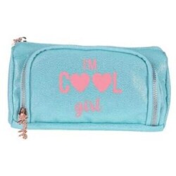 Kaukko Sparkle Plump Kalem Çantası Turkuaz - Kaukko