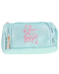 Kaukko Sparkle Plump Kalem Çantası Turkuaz K2546 - Kaukko