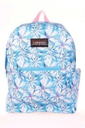 Kaukko Sprıng Sırt Çantası Blue Flowers K1675 - Kaukko