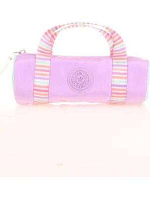 Kaukko Travel Double Stripe Kalem Çantası Lilac K2597 - 1