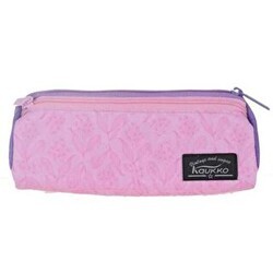 Kaukko Wichlight 3 Bölmeli Kalem Çantası - Pink - Kaukko