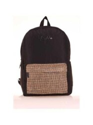 Kaukko Wıcker Sırt Çantası Black K1716 - Kaukko