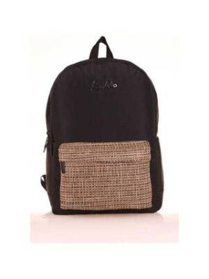 Kaukko Wıcker Sırt Çantası Black K1716 - 1