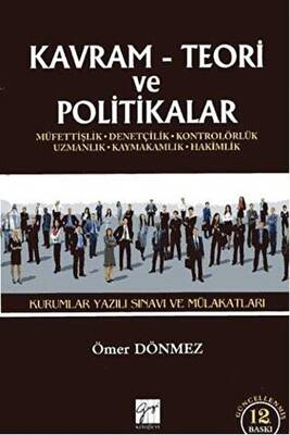 Gazi Kitabevi Kavram Teori ve Politikalar - 2017 Kurumlar Yazılı Sınavı ve Mülakatları - 1