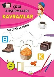 Kavramlar - Çizgi Alıştırmaları - 0-6 Yaş Yayınları