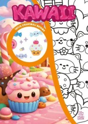 Kawaii Çıkartmalı Boyama Kitabı - İthaki Çocuk Yayınları