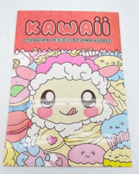 Kawaii Çıkartmalı Boyama Kitabı A4 16 Sayfa - 4. Kitap - BKM Kitap