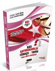 Kaymakamlık Sınavı Türkçe-Tarih Test Soru Bankası - Savaş Yayınevi