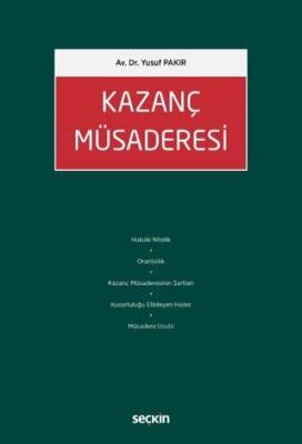 Kazanç Müsaderesi - 1
