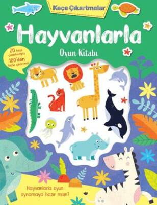 Keçe Çıkartmalar - Hayvanlarla Oyun Kitabı - 1