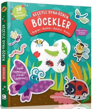 Keçeyle Oyna - Öğren Böcekler - 1