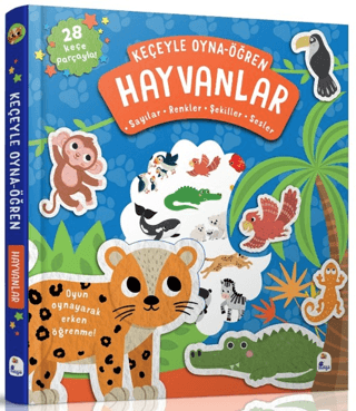 Keçeyle Oyna - Öğren Hayvanlar - 1