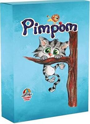 Kedi Pimpom`un Maceraları Set - 4 Kitap