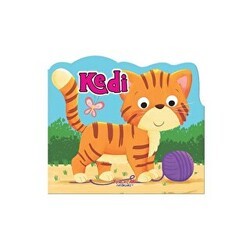 Kedi - Şekilli Kitap - Yumurcak Yayınları