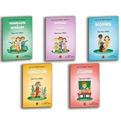 Kedi Tombi Değerler Eğitimi Seti 5 Kitap - 2E Kitap