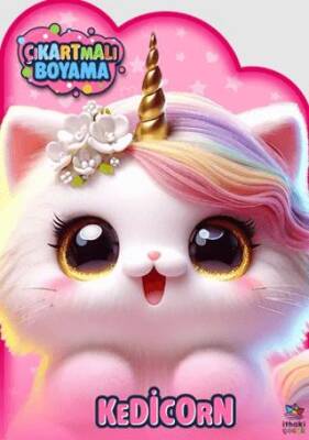 Kedicorn Zamanı – Çıkartmalı Boyama Kitabı - 1
