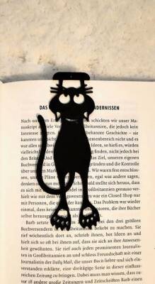 Kedili Kitap Ayracı V-1 - 1