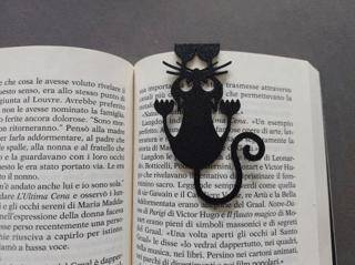 Kedili Kitap Ayracı V-3 - 1