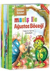 Kelebek Öyküleri - Maviş ile Ağustos Böceği - 10 Kitap Takım - Ema Çocuk