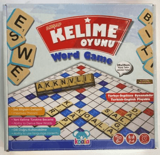 Kelime Oyunu Ahşap - 1