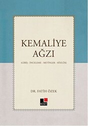 Kemaliye Ağzı - Kesit Yayınları