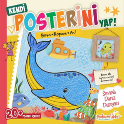 Kendi Posterini Yap! Boya Kopart As! Sevimli Deniz Dünyası - Parlayan Yıldız