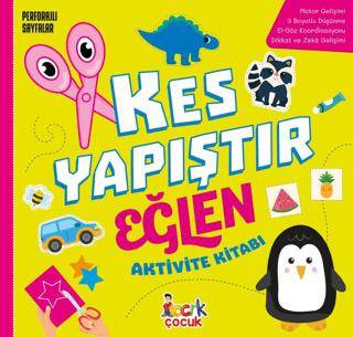 Kes Yapıştır Eğlen Aktivite Kitabı - 1