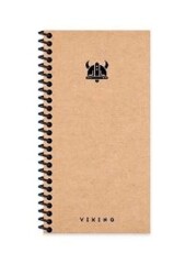 Keskin 10x19 80 Yaprak Düz Spiralli Sert Kapak La Plume Viking Defter - Başlık - Keskin Color