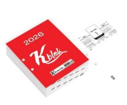 Keskin 2026-K-Blok Günlük Masa Takvimi - Keskin Color