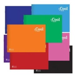 Keskin 25x35 16 Yaprak PP Tel Dik.Cool Resim Defter - Keskin Color