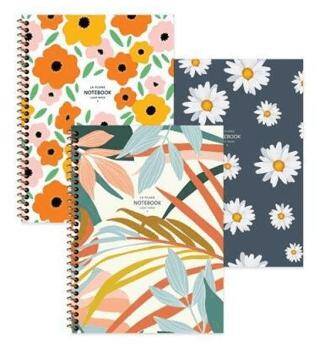 Keskin A4 80 Yaprak Çizgili PP Kapak Spiralli La Plume Flowers Defter - 1