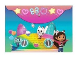 Keskin Color 120770 Gabby`Nin Hayal Evi A4 Çıtçıtlı Dosya Plastik - Keskin Color