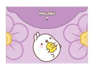 Keskin Color 120770 Molang A4 Çıtçıtlı Dosya Plastik - 1