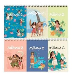 Keskin Color 140100-17 Moana A7 42 Yaprak Çizgili Spiralli 1 Bloknot - Keskin Color
