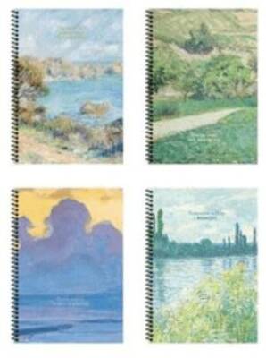 Keskin Color 16,5x22,5 100 Yaprak Çizgili Spiralli Sert Kapak Defter Sanat - 1