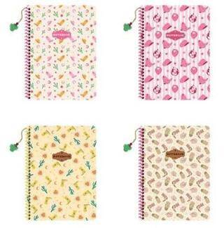 Keskin Color 16,5x22,5 80 Yaprak Çizgili Karton Kapak Spiralli Defter Charmlı Kovboy - 1