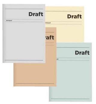 Keskin Color 17x24 120 Yaprak Çizgili Hafif Kağıt Sert Kapak Ciltli Draft Defter - 1