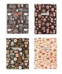 Keskin Color 18,5x26 58Yp Çizgili Tel Dikişli Uninote Coffee Time - Keskin Color